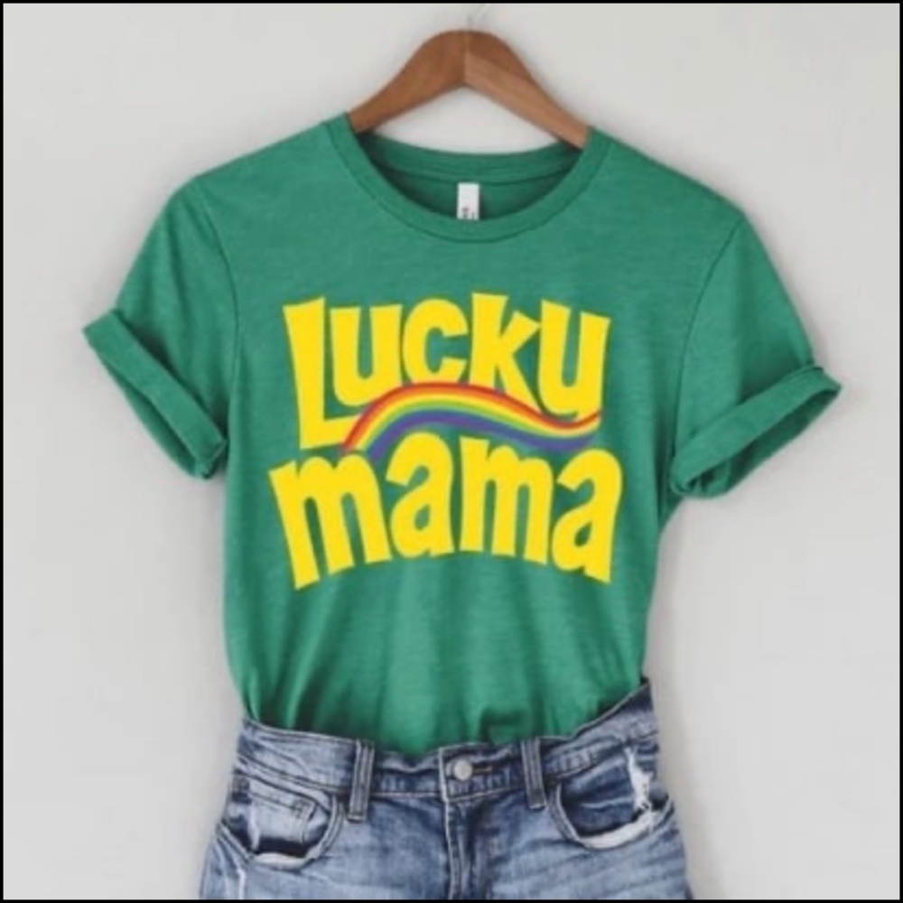 St Patrick’s Day Lucky Mama shirt 3XL NEW